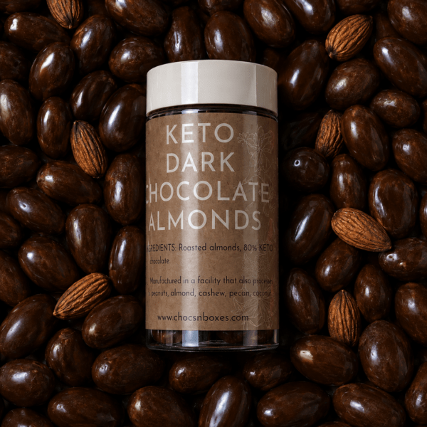 Keto Dark Chocolate Almonds Dragees