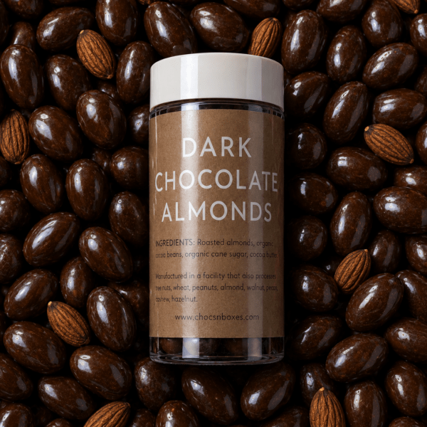 Caramelized Almond Dark Chocolate Dragees