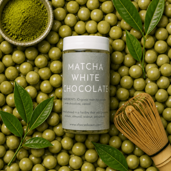 Matcha White Chocolate Dragees