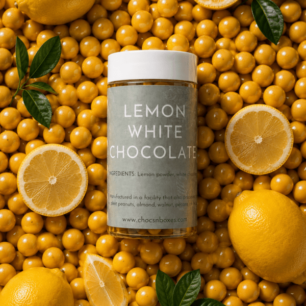 Lemon White Chocolate Dragees