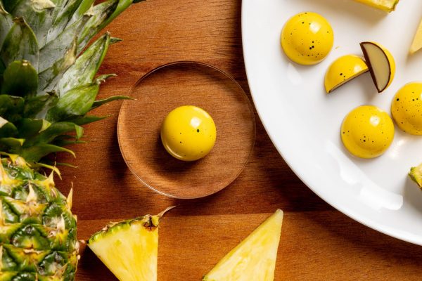 Pineapple ganache