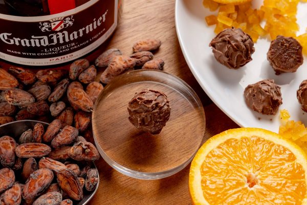 Orange truffle