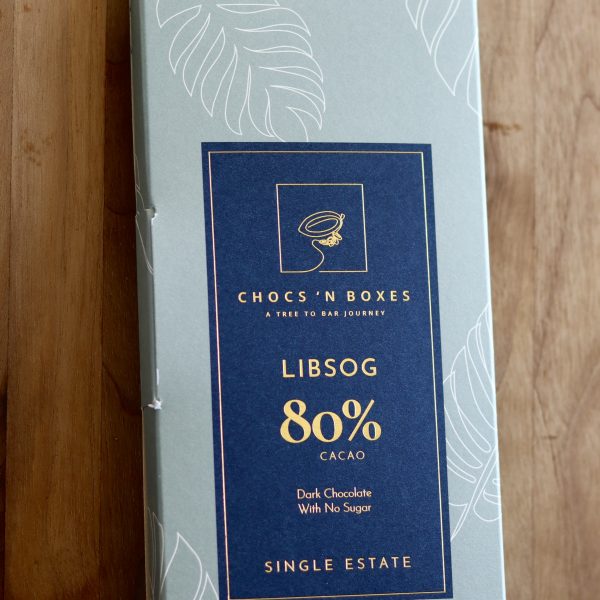 80% LIBSOG Dark Chocolate (KETO/Diabetic Friendly) [85g]