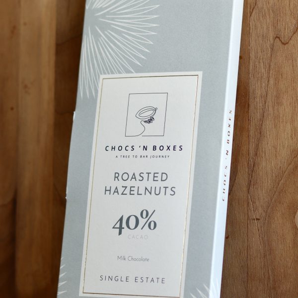 Milk Chocolate with Crushed Hazelnut [85g]